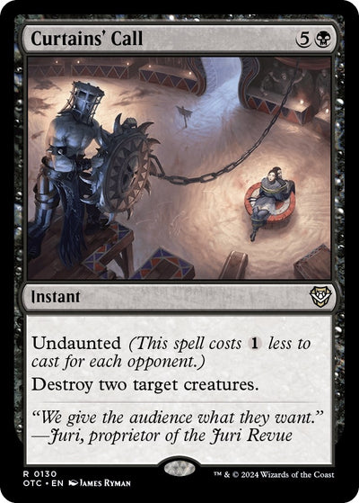 Curtains' Call (130) (OTC)