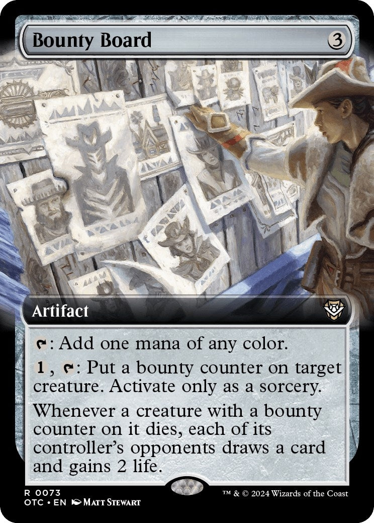 Image for Bounty Board (Extended Art) (73) (OTC) - Magic: The Gathering