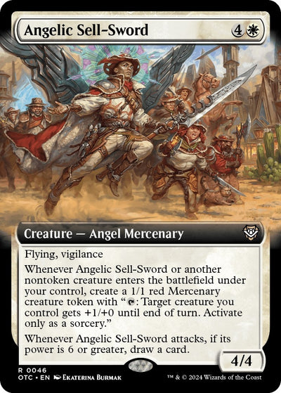 Angelic Sell-Sword (Extended Art) (46) (OTC)