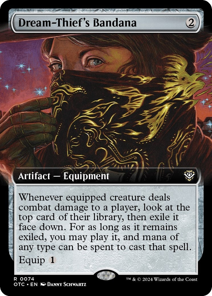 Image for Dream-Thief's Bandana (Extended Art) (74) (OTC) - Magic: The Gathering