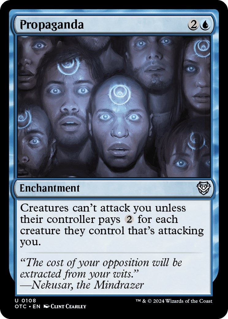 Image for Propaganda (108) (OTC) - Magic: The Gathering
