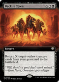 Image for Back in Town (Extended Art) (54) (OTC) - Magic: The Gathering