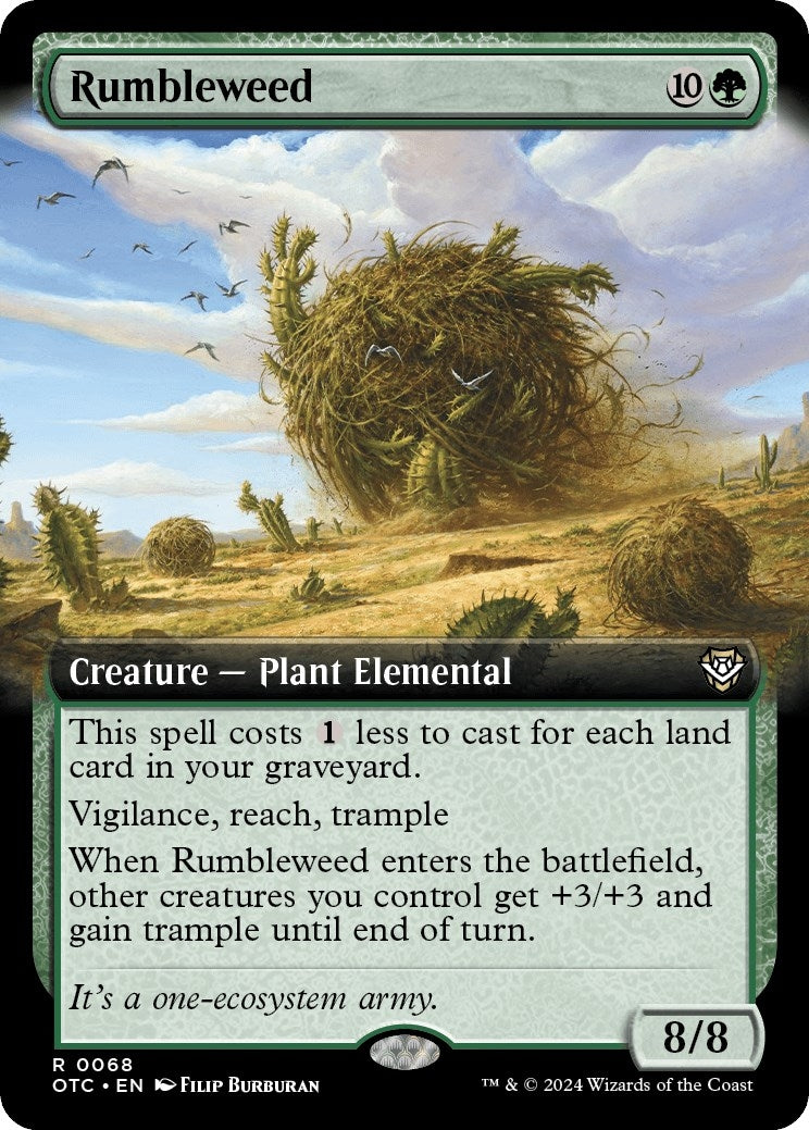 Image for Rumbleweed (Extended Art) (68) (OTC) - Magic: The Gathering