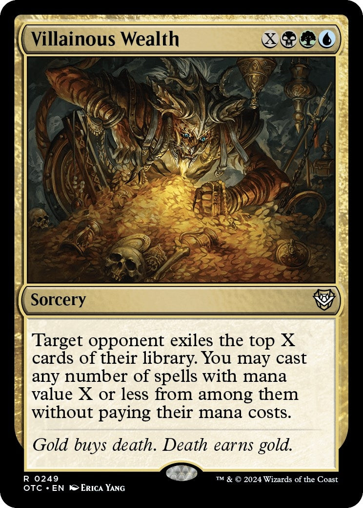 Image for Villainous Wealth (249) (OTC) - Magic: The Gathering