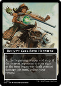 Image for Bounty: Vara Beth Hannifer // Bounty Rules Double-Sided Token (41) (OTC) - Magic: The Gathering