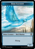 Image for Bird Illusion // Elemental (0014) Double-Sided Token (4 // 14) (OTC) - Magic: The Gathering