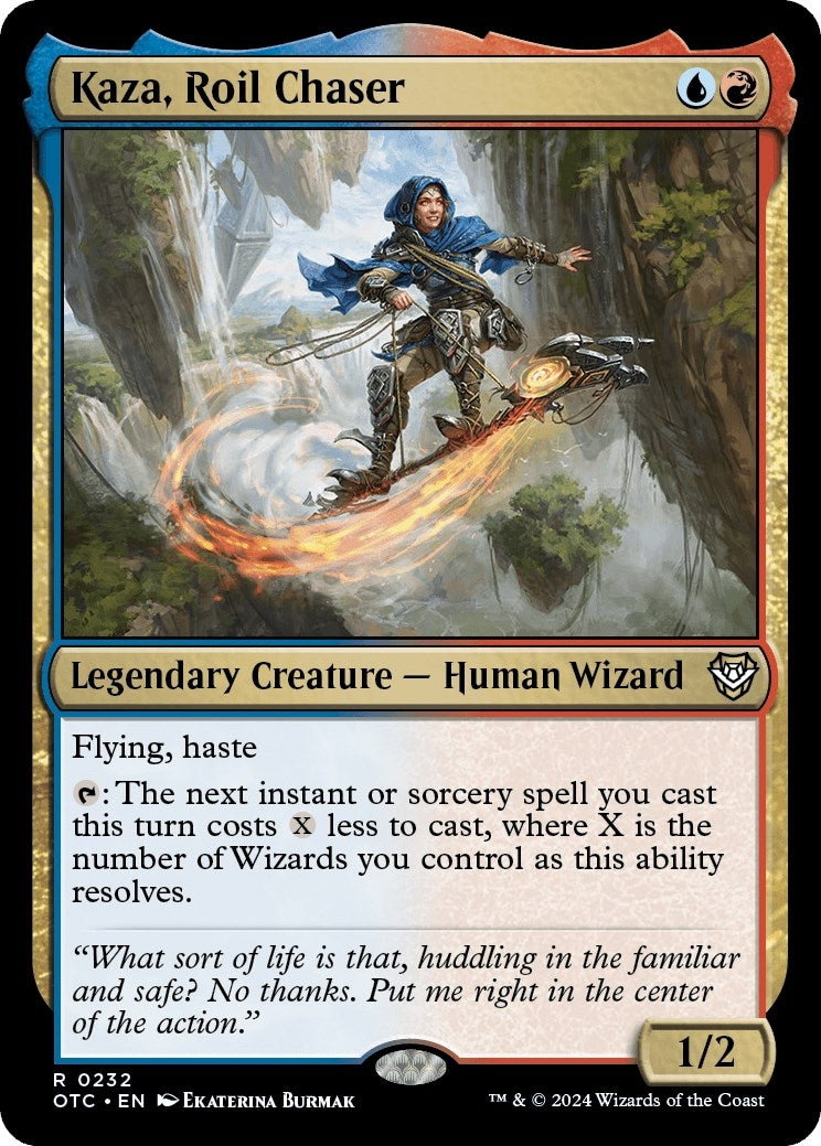 Image for Kaza, Roil Chaser (232) (OTC) - Magic: The Gathering
