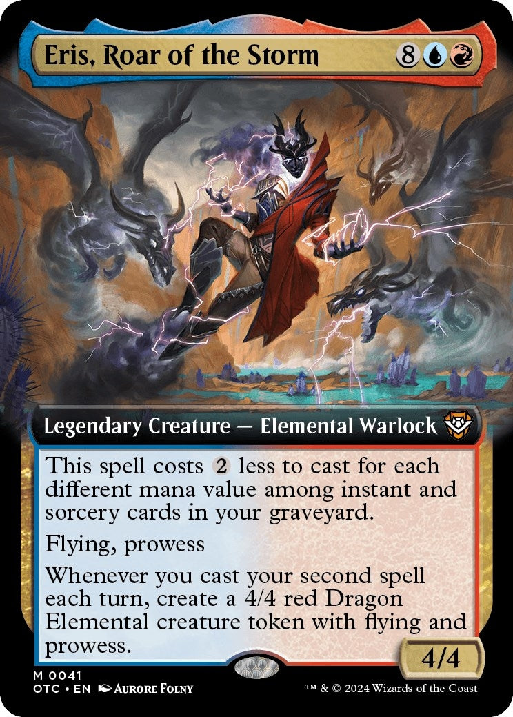 Image for Eris, Roar of the Storm (Extended Art) (41) (OTC) - Magic: The Gathering