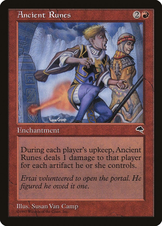 Image for Ancient Runes (161) (TMP) - Magic: The Gathering