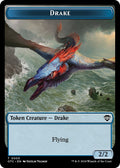Image for Drake // Soldier (0026) Double-Sided Token (5 // 26) (OTC) - Magic: The Gathering