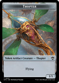 Image for Thopter // Manifest Double-Sided Token (27 // 28) (OTC) - Magic: The Gathering