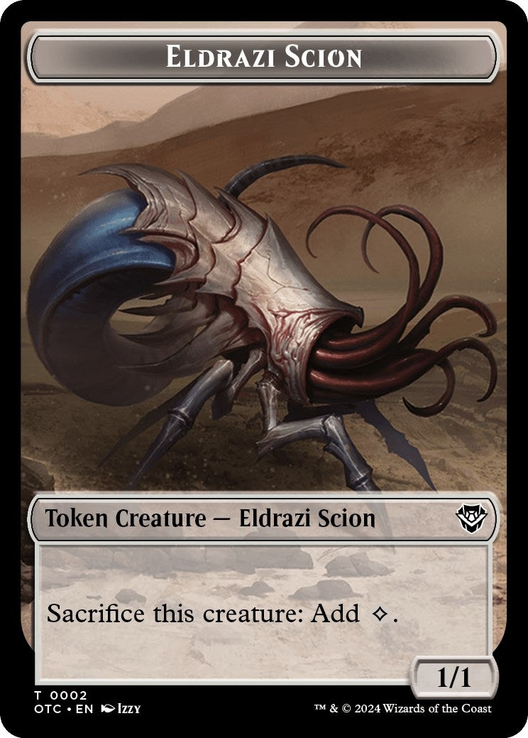 Image for Eldrazi Scion // Treasure Double-Sided Token (2 // 18) (OTC) - Magic: The Gathering