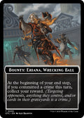 Image for Bounty: Eriana, Wrecking Ball // Bounty Rules Double-Sided Token (30) (OTC) - Magic: The Gathering