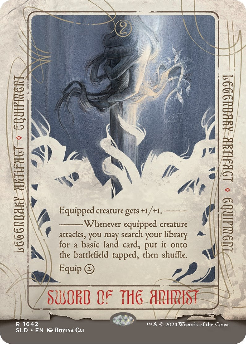 Image for Sword of the Animist (1642) (SLD) - Magic: The Gathering