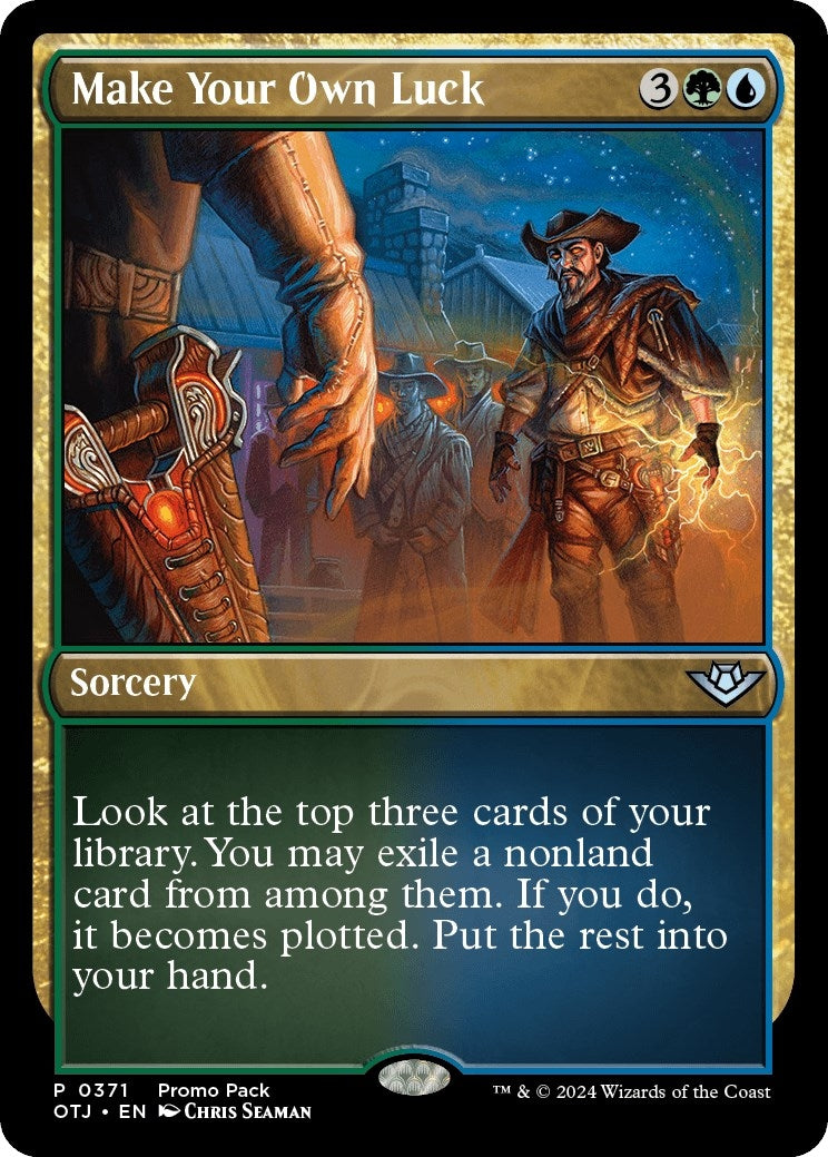 Image for Make Your Own Luck (371) (PPOTJ) - Magic: The Gathering