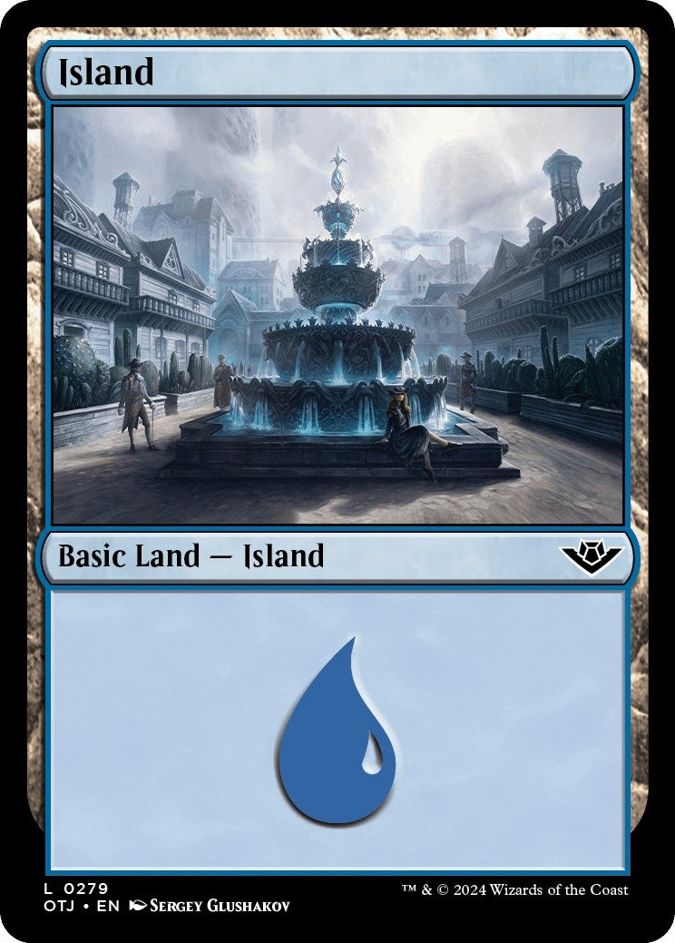 Image for Island (0279) (279) (OTJ) - Magic: The Gathering