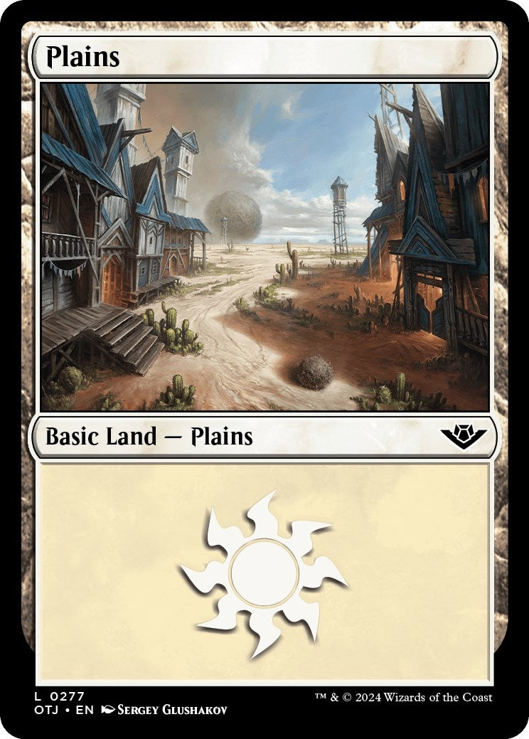 Image for Plains (0277) (277) (OTJ) - Magic: The Gathering