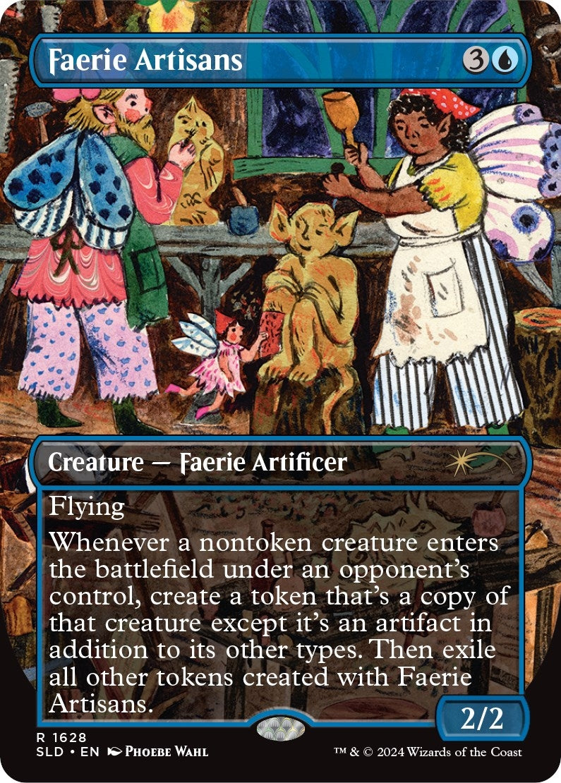 Image for Faerie Artisans (1628) (SLD) - Magic: The Gathering