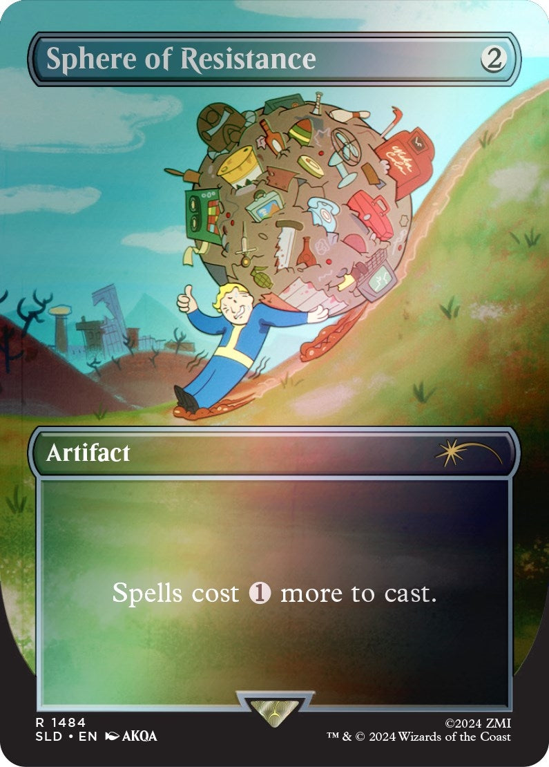 Image for Sphere of Resistance (Rainbow Foil) (1484) (SLD) - Magic: The Gathering
