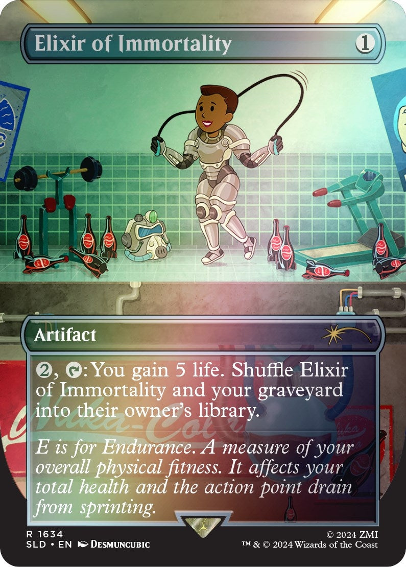 Image for Elixir of Immortality (Rainbow Foil) (1634) (SLD) - Magic: The Gathering