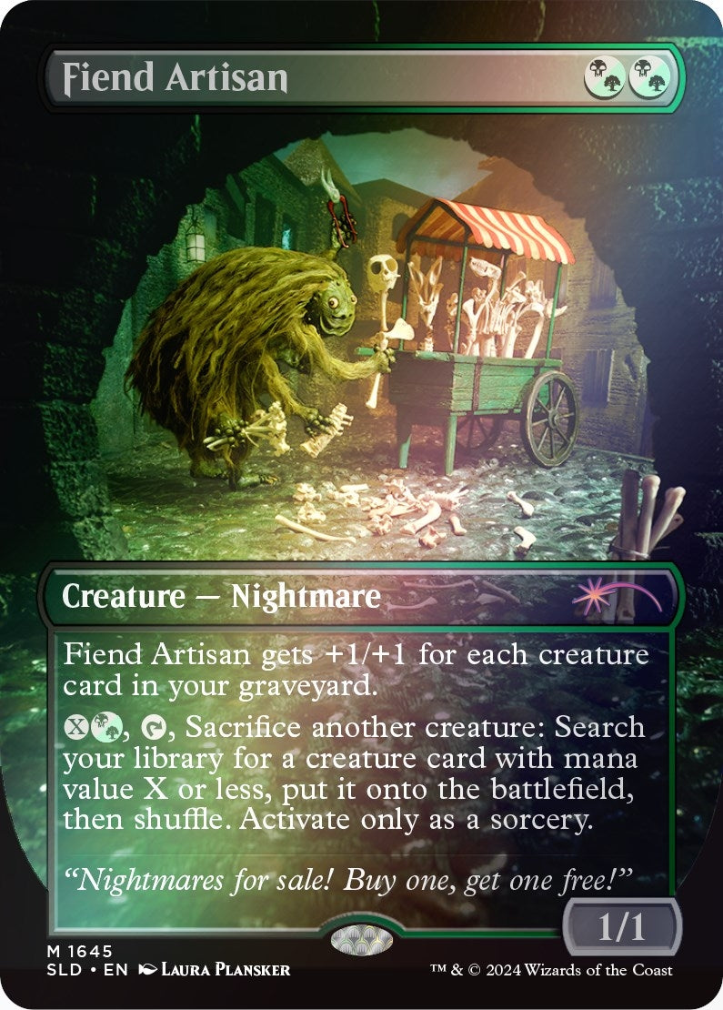 Image for Fiend Artisan (Rainbow Foil) (1645) (SLD) - Magic: The Gathering