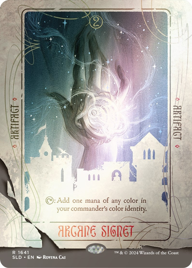 Image for Arcane Signet (1641) (Rainbow Foil) (1641) (SLD) - Magic: The Gathering