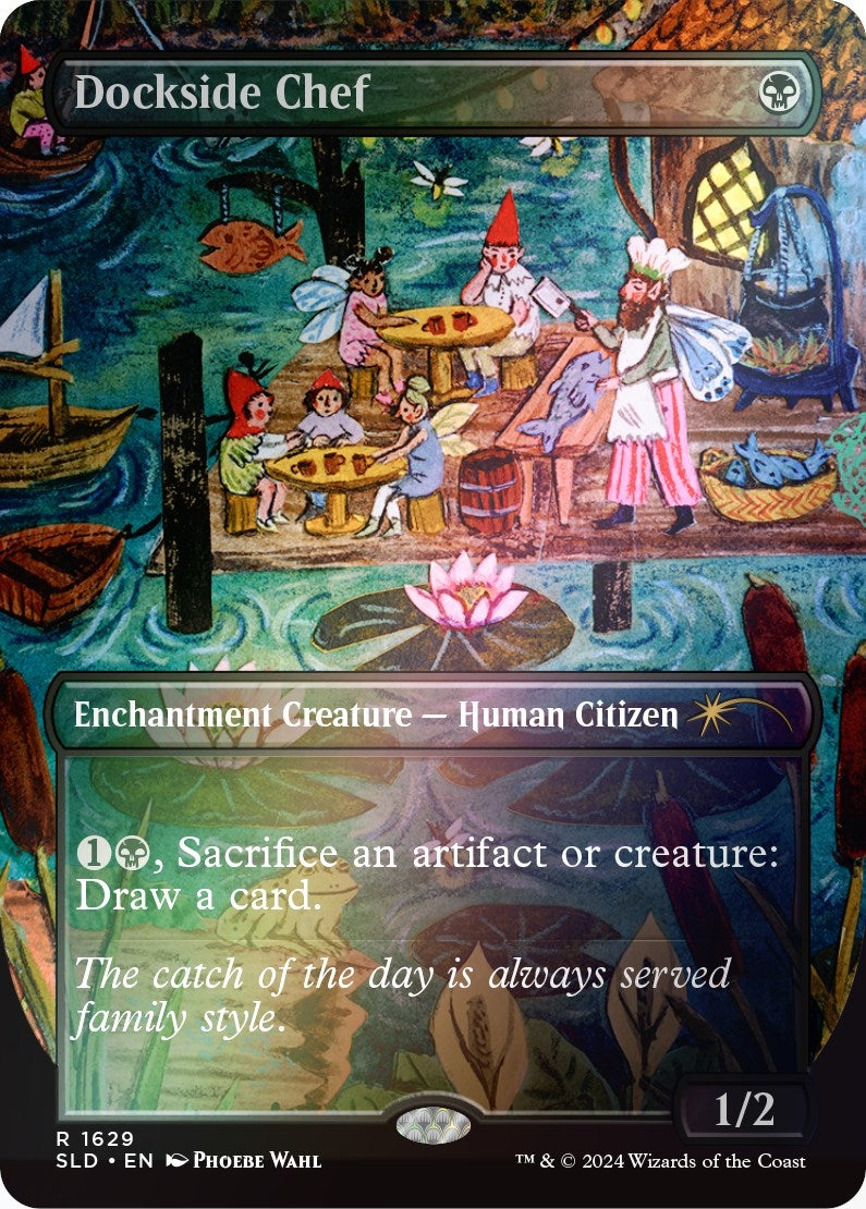 Image for Dockside Chef (Rainbow Foil) (1629) (SLD) - Magic: The Gathering