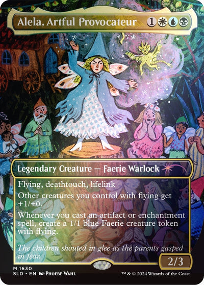 Alela, Artful Provocateur (1630) (Rainbow Foil) (1630) (SLD)