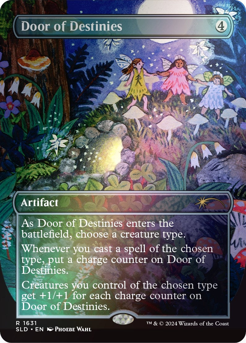 Image for Door of Destinies (Rainbow Foil) (1631) (SLD) - Magic: The Gathering