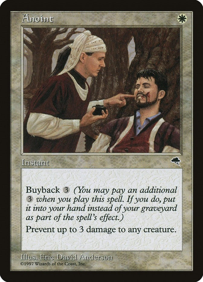 Image for Anoint (3) (TMP) - Magic: The Gathering