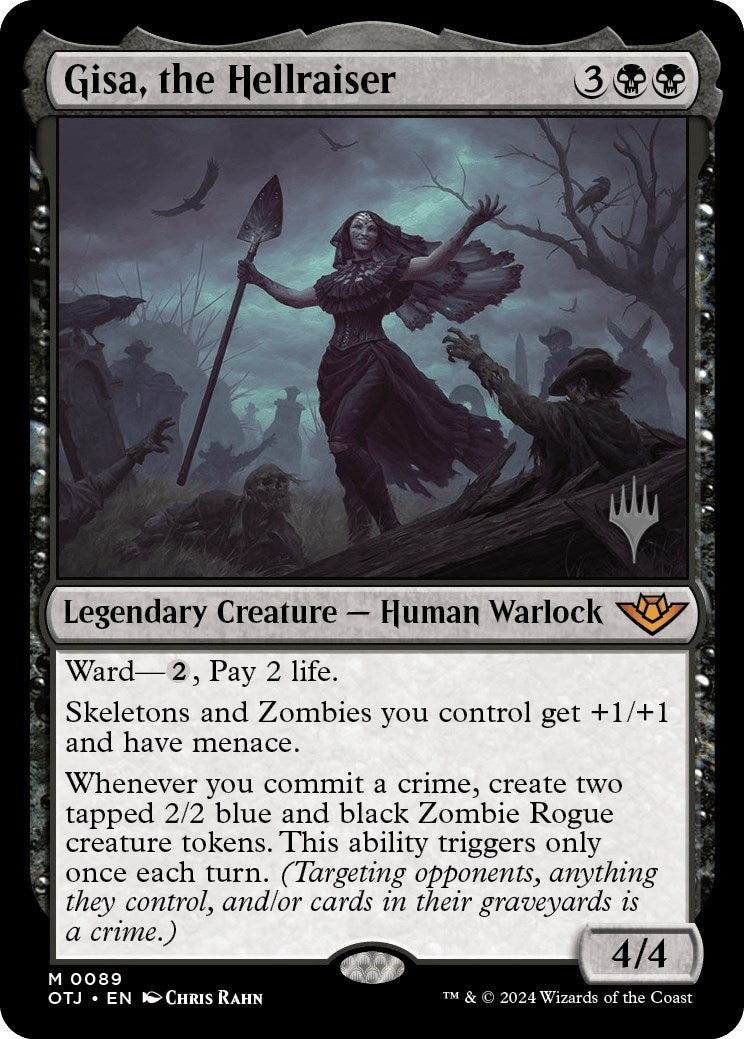 Image for Gisa, the Hellraiser (89) (PPOTJ) - Magic: The Gathering