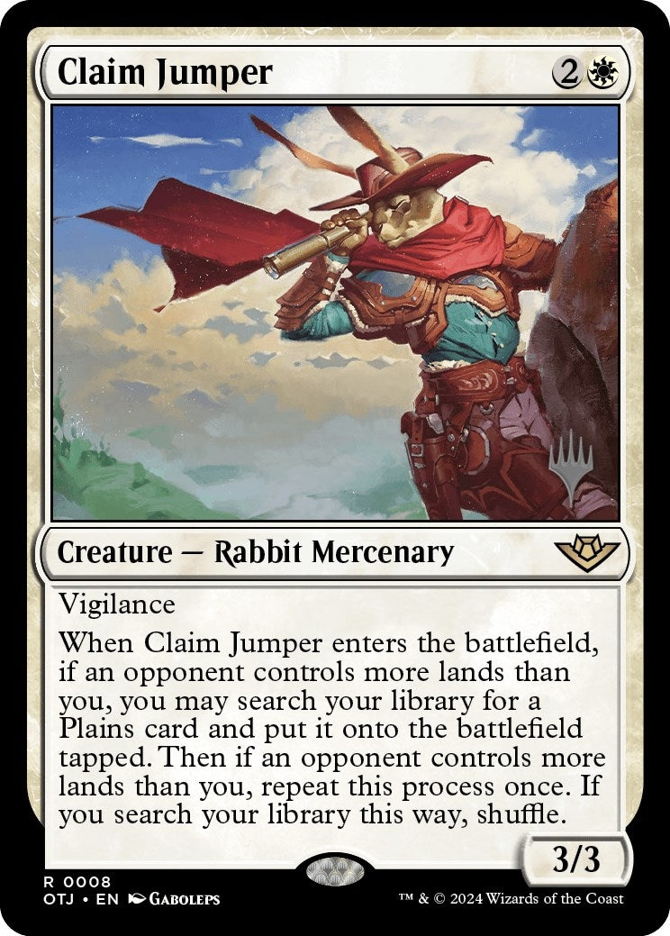 Image for Claim Jumper (8) (PPOTJ) - Magic: The Gathering