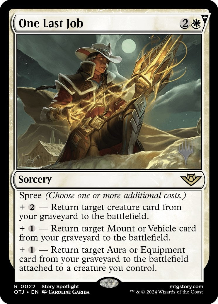 Image for One Last Job (22) (PPOTJ) - Magic: The Gathering
