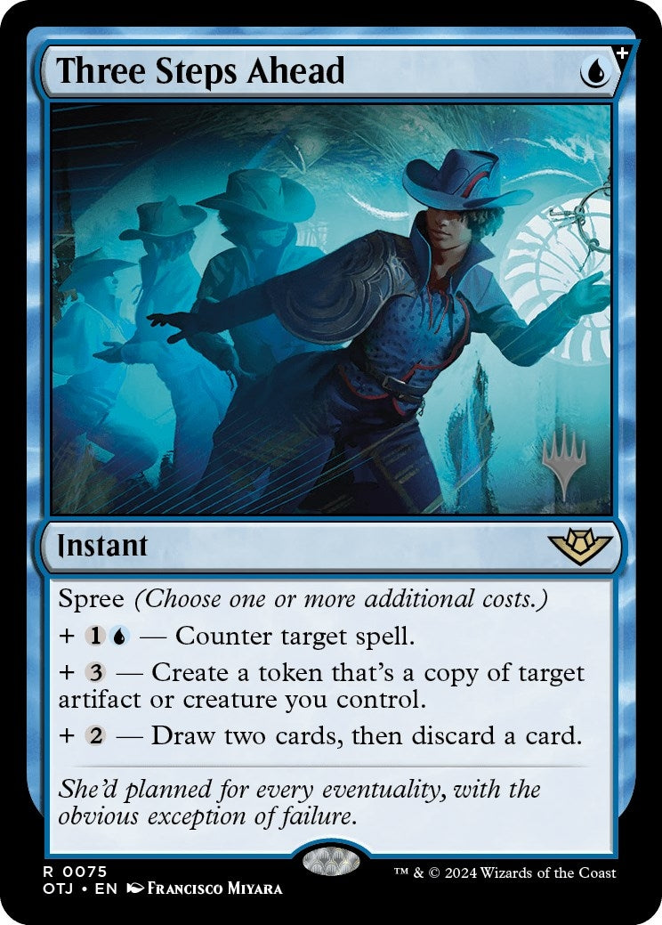 Image for Three Steps Ahead (75) (PPOTJ) - Magic: The Gathering