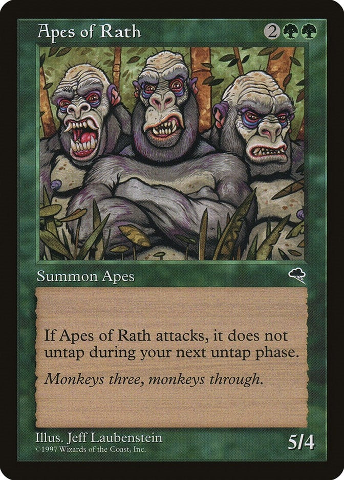 Image for Apes of Rath (214) (TMP) - Magic: The Gathering