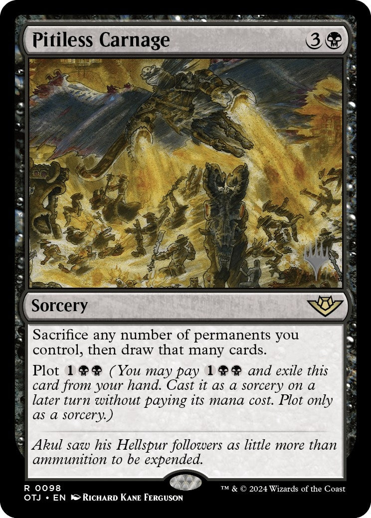 Image for Pitiless Carnage (98) (PPOTJ) - Magic: The Gathering