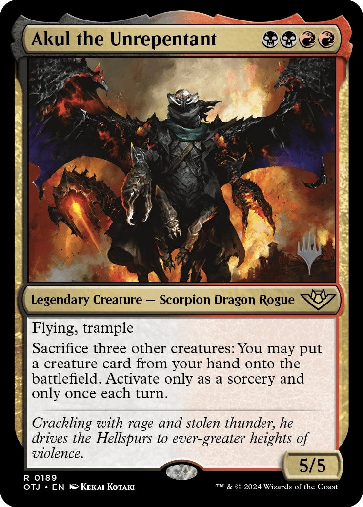 Image for Akul the Unrepentant (189) (PPOTJ) - Magic: The Gathering