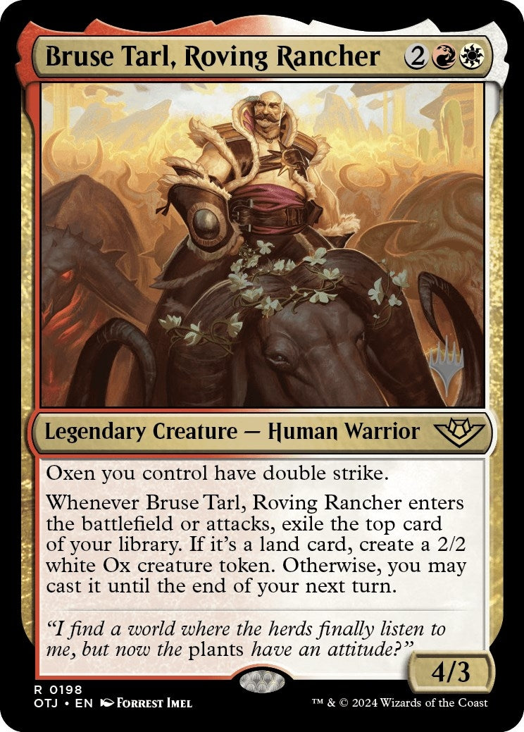 Image for Bruse Tarl, Roving Rancher (198) (PPOTJ) - Magic: The Gathering