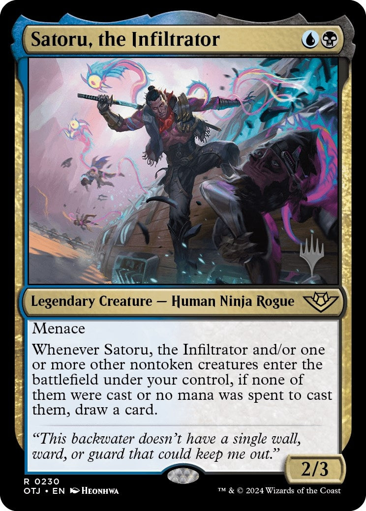 Image for Satoru, the Infiltrator (230) (PPOTJ) - Magic: The Gathering