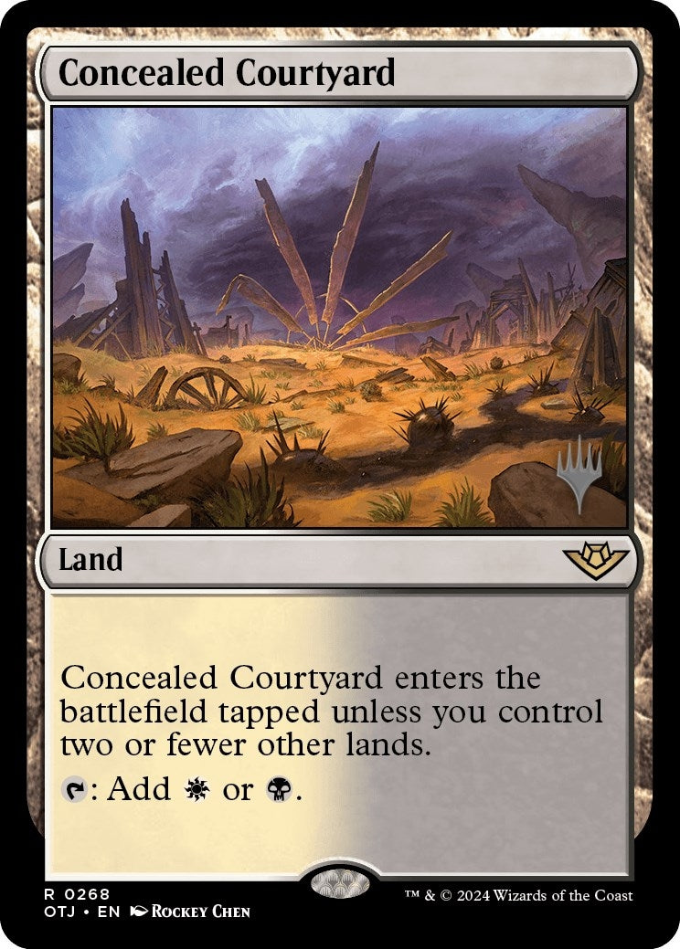 Image for Concealed Courtyard (268) (PPOTJ) - Magic: The Gathering