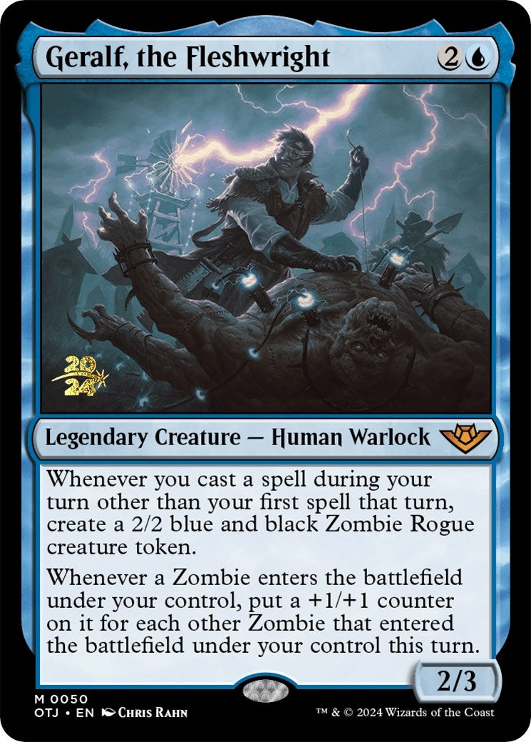 Image for Geralf, the Fleshwright (50) (PRE) - Magic: The Gathering