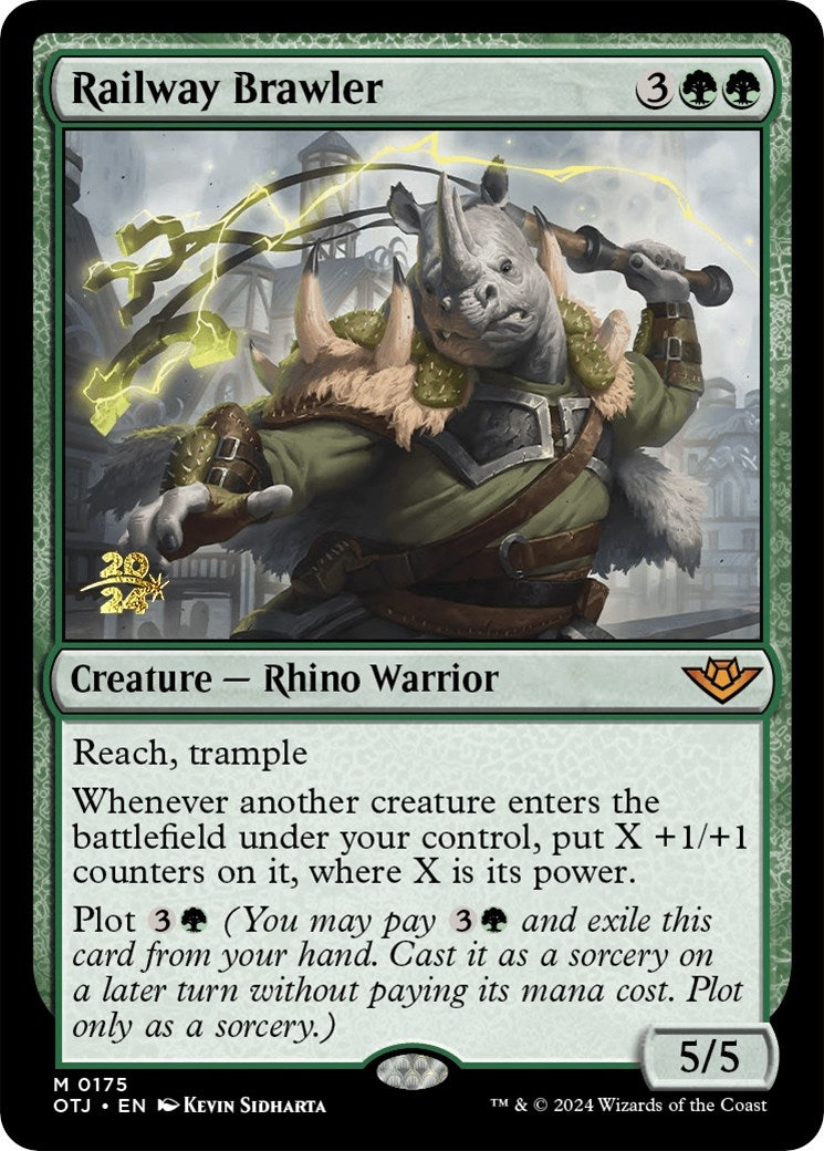 Image for Railway Brawler (175) (PRE) - Magic: The Gathering