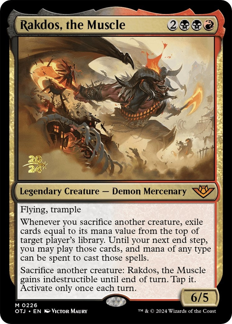 Image for Rakdos, the Muscle (226) (PRE) - Magic: The Gathering