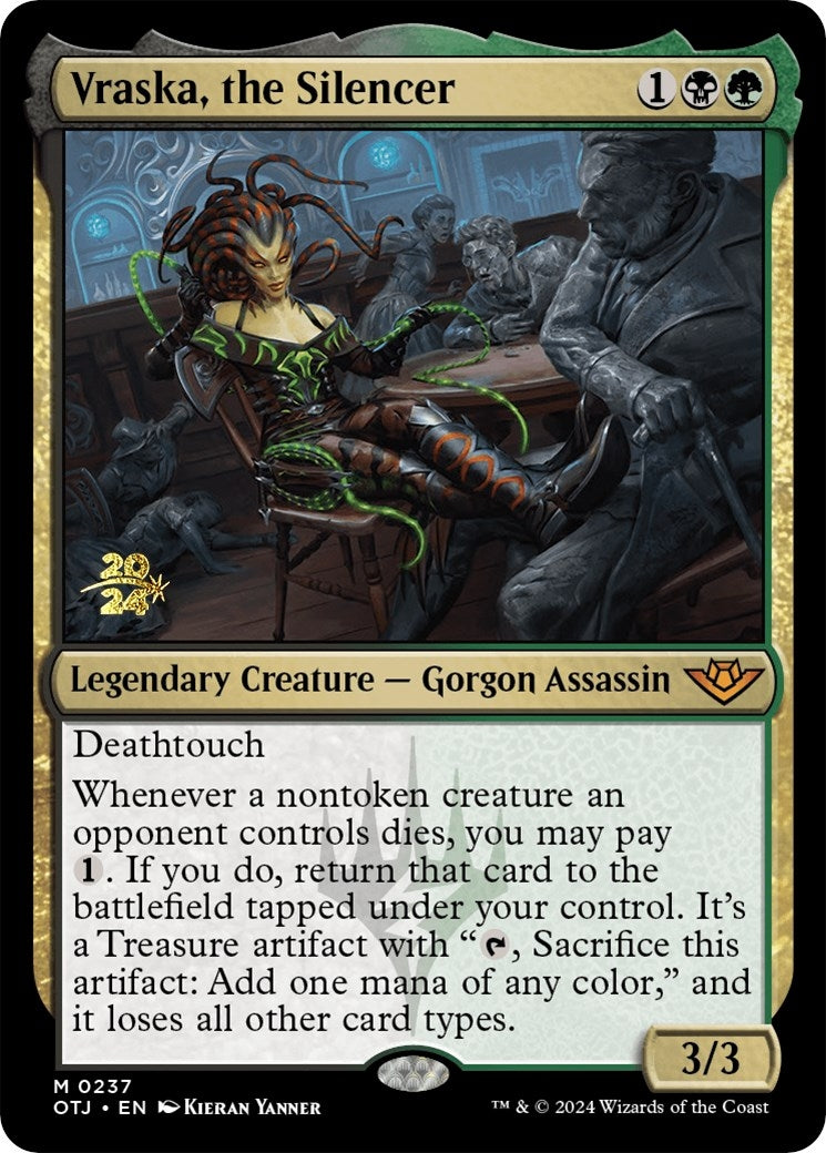 Image for Vraska, the Silencer (237) (PRE) - Magic: The Gathering