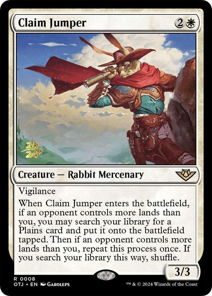 Image for Claim Jumper (8) (PRE) - Magic: The Gathering