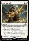 Image for One Last Job (22) (PRE) - Magic: The Gathering