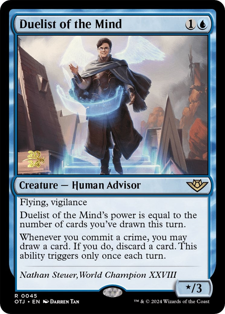 Image for Duelist of the Mind (45) (PRE) - Magic: The Gathering