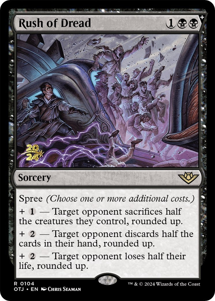 Image for Rush of Dread (104) (PRE) - Magic: The Gathering