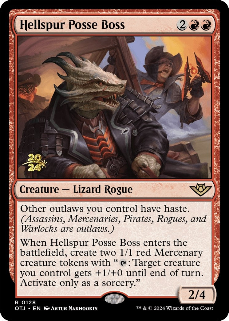 Image for Hellspur Posse Boss (128) (PRE) - Magic: The Gathering
