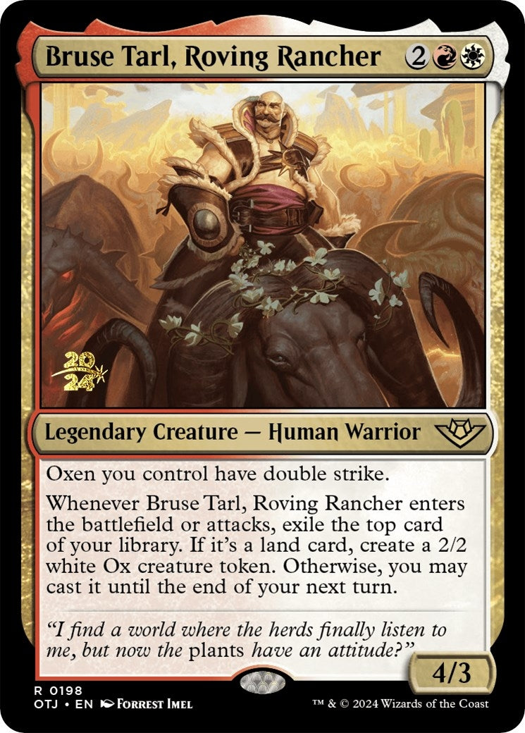 Image for Bruse Tarl, Roving Rancher (198) (PRE) - Magic: The Gathering